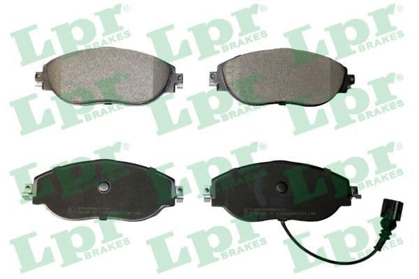 set placute frana,frana disc LPR 05P1734