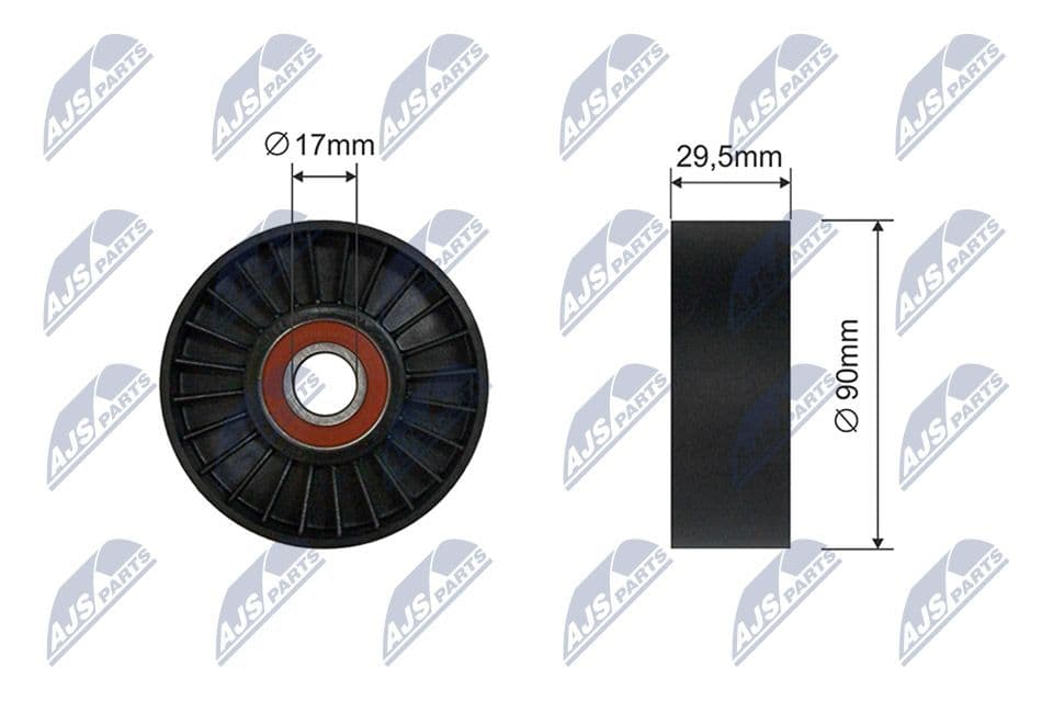 rola intinzator,curea transmisie NTY RNK-CH-009A
