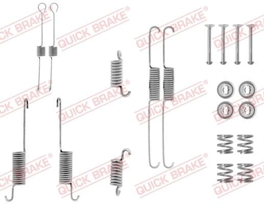 Set accesorii, sabot de frana QUICK BRAKE 105-0615