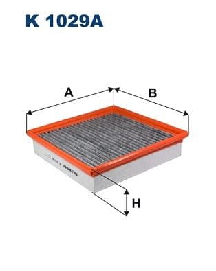 Filtru, aer habitaclu FILTRON K 1029A