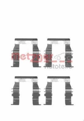 Set accesorii, placute frana METZGER 109-1194