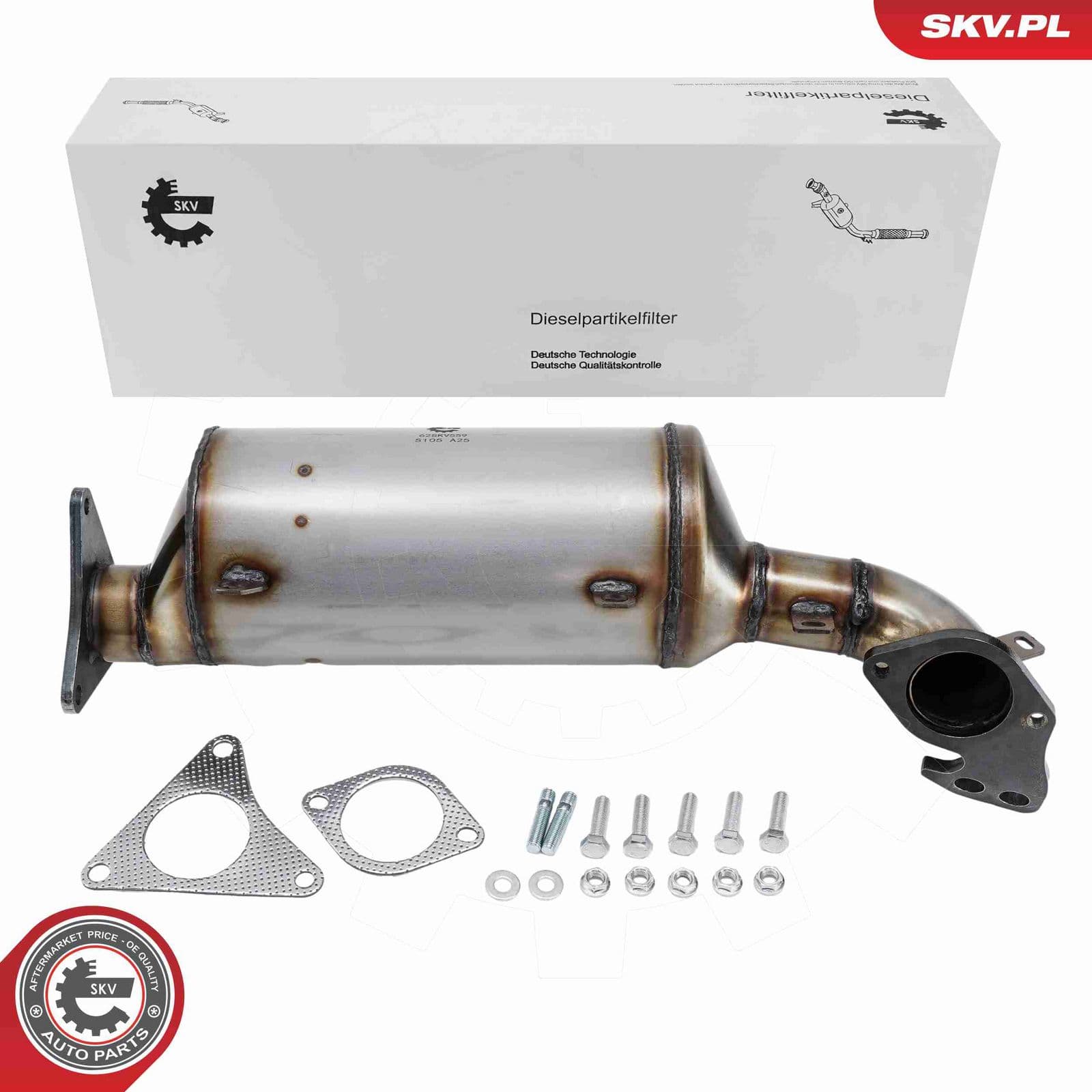 Filtru funingine/particule, sist.de esapament ESEN SKV 62SKV559