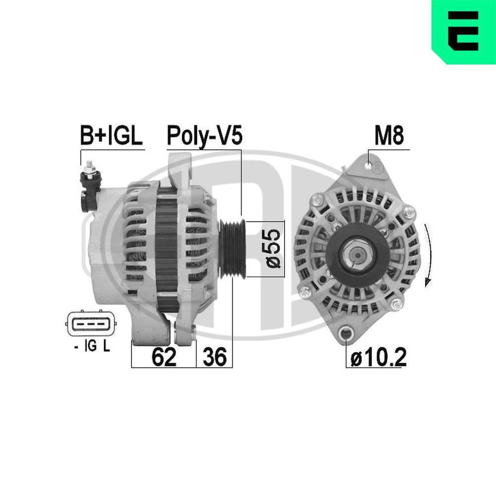 Generator / Alternator ERA 209353A