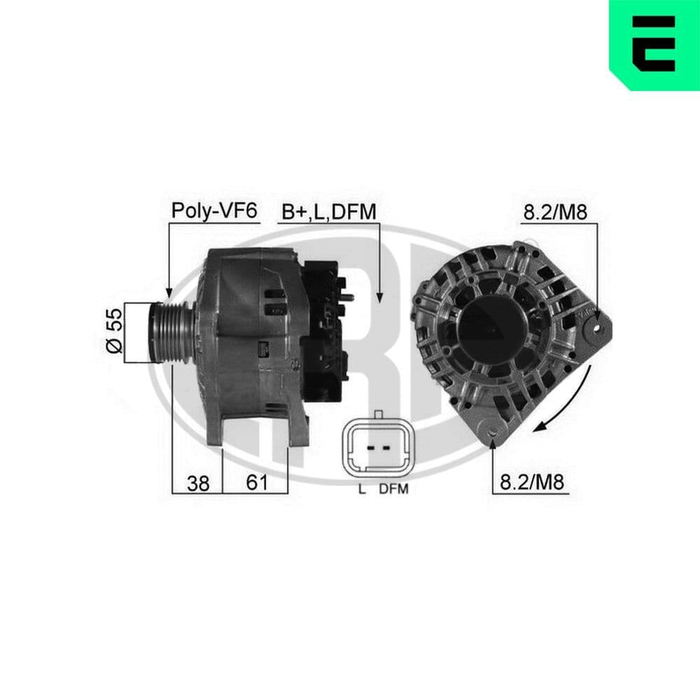 Generator / Alternator ERA 210503A