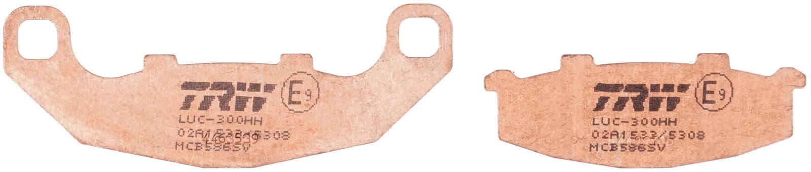 set placute frana,frana disc TRW MCB586SV