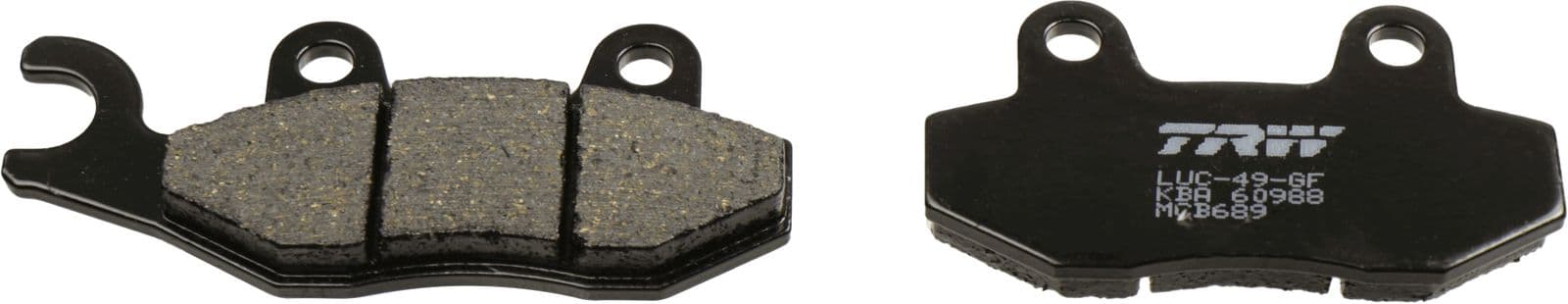 set placute frana,frana disc TRW Organic Allround MCB689