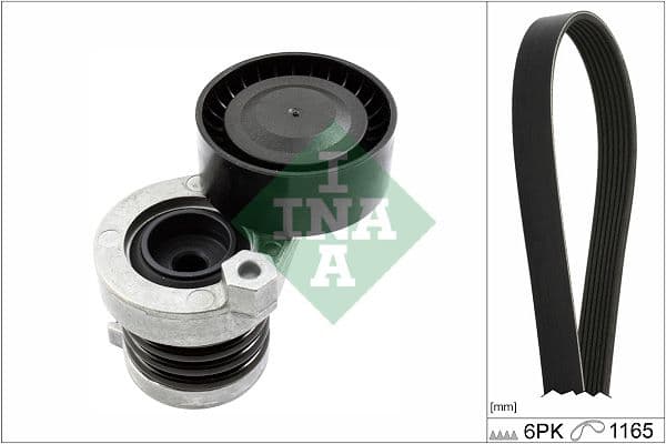 Set curea transmisie cu caneluri Schaeffler INA 529 0590 10