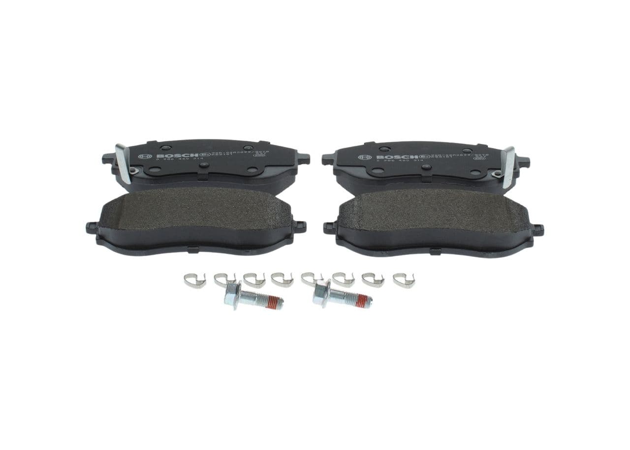 set placute frana,frana disc BOSCH 0 986 460 314