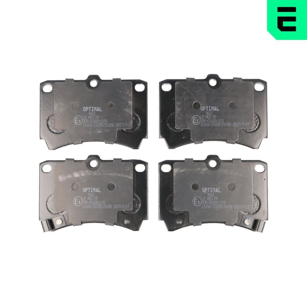 set placute frana,frana disc OPTIMAL BP-09661