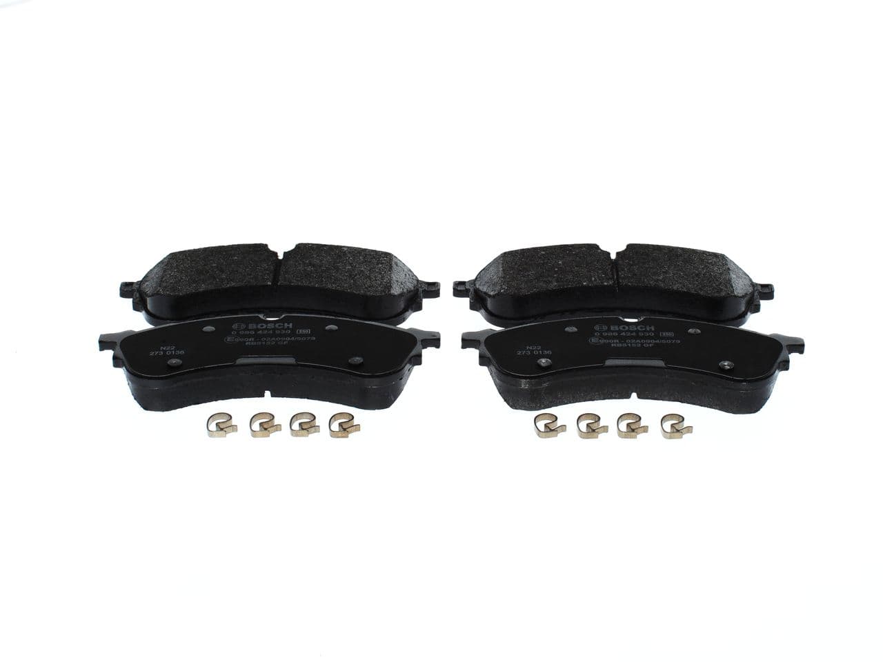 set placute frana,frana disc BOSCH 0 986 424 930