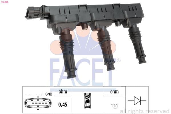 bobina de inductie FACET 9.6298