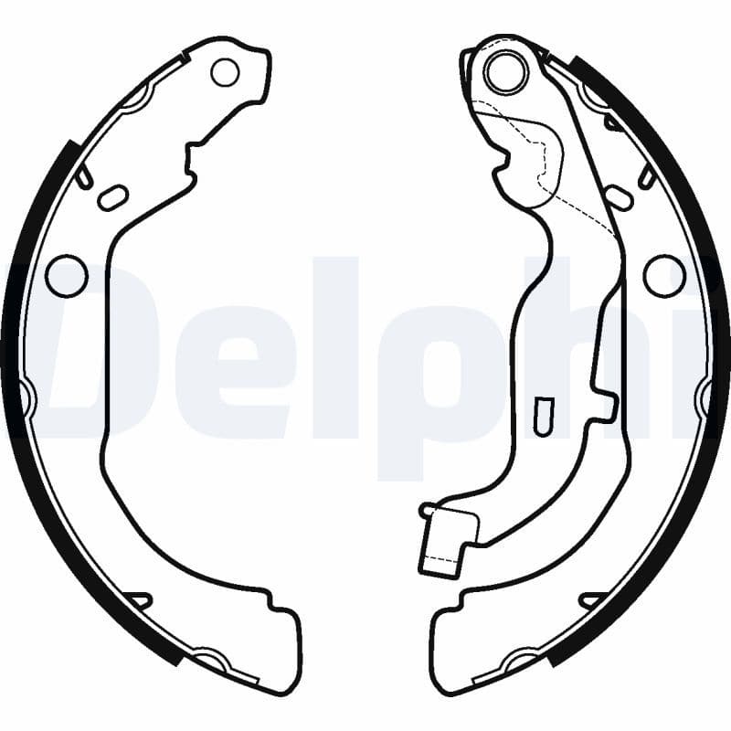 Set saboti frana DELPHI LS2127