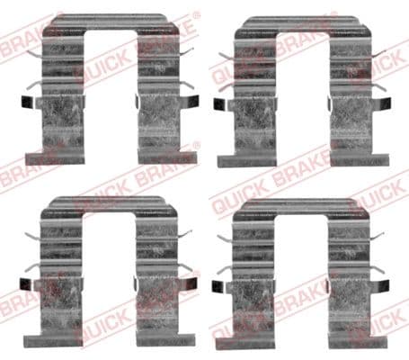 Set accesorii, placute frana QUICK BRAKE 109-1746