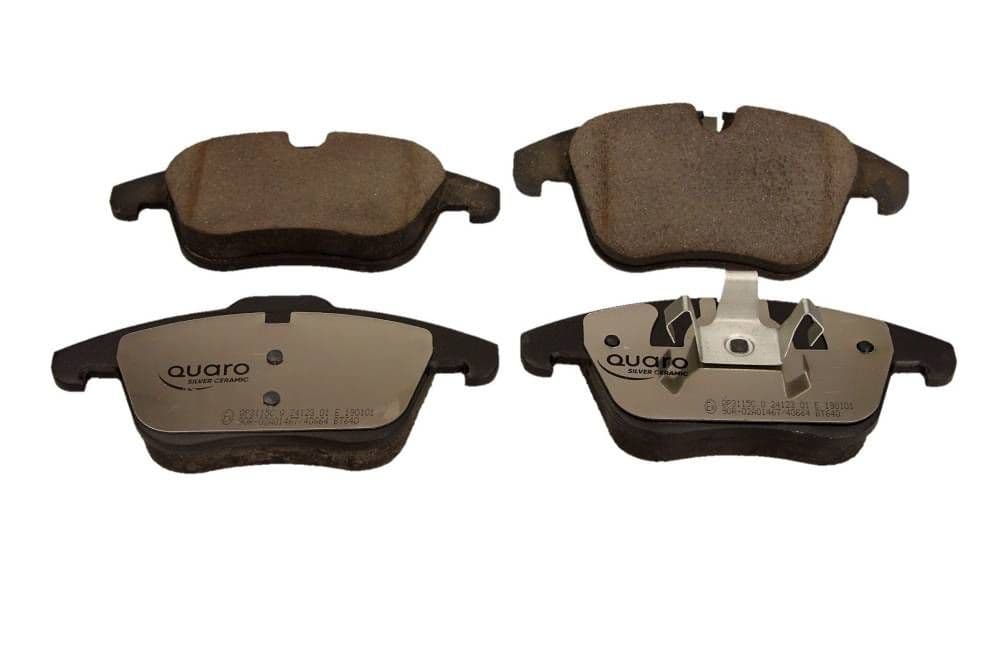 set placute frana,frana disc QUARO SILVER CERAMIC QP3115C