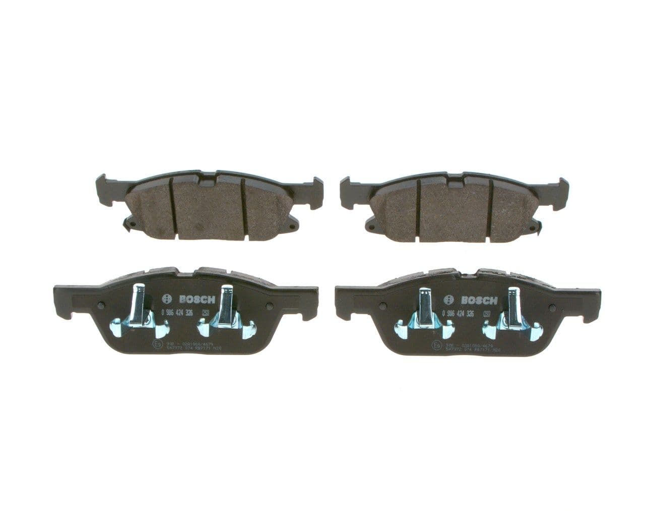 set placute frana,frana disc BOSCH 0 986 424 326