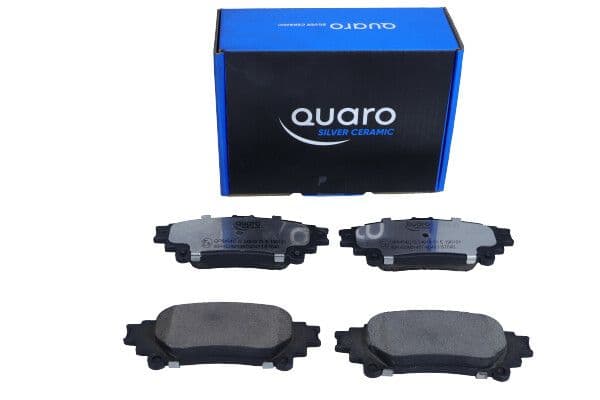 set placute frana,frana disc QUARO SILVER CERAMIC QP6454C