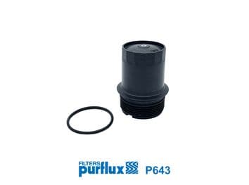Capac, carcasa filtru ulei PURFLUX P643