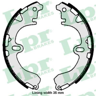 Set saboti frana LPR 06720