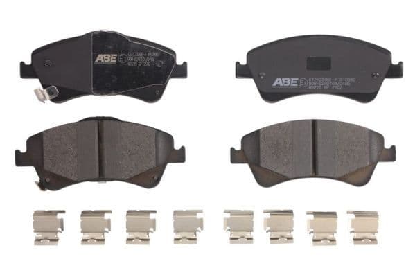 set placute frana,frana disc ABE C12123ABE-P
