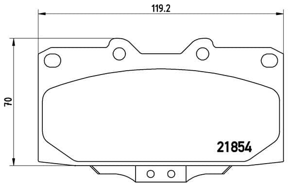 set placute frana,frana disc BREMBO PRIME LINE P 56 034