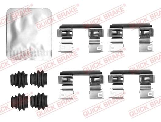 Set accesorii, placute frana QUICK BRAKE 109-0193