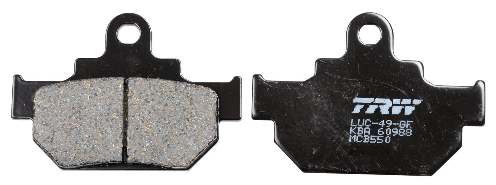 set placute frana,frana disc TRW MCB550