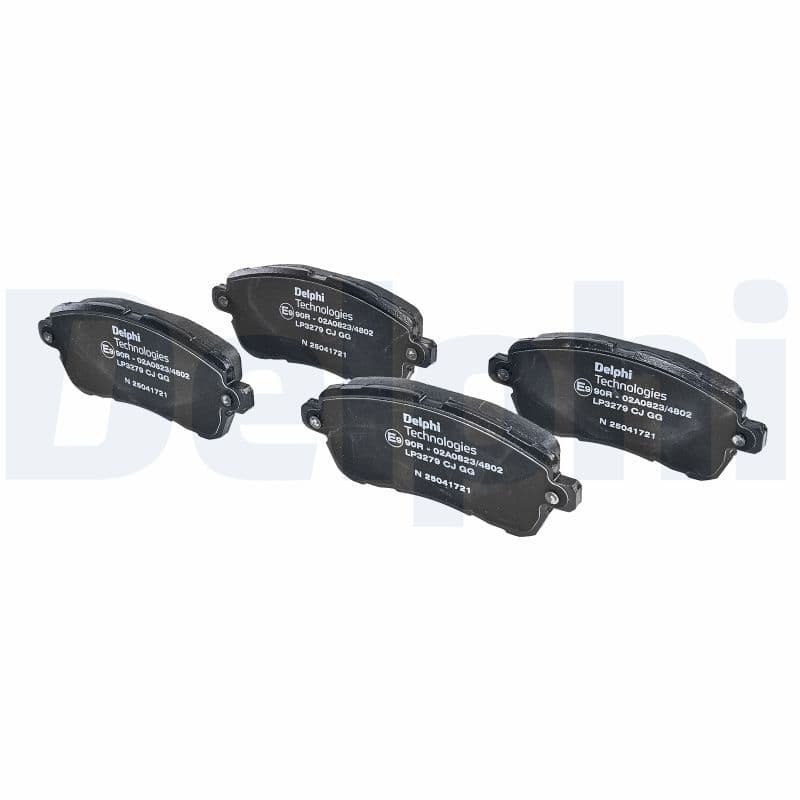 set placute frana,frana disc DELPHI LP3279