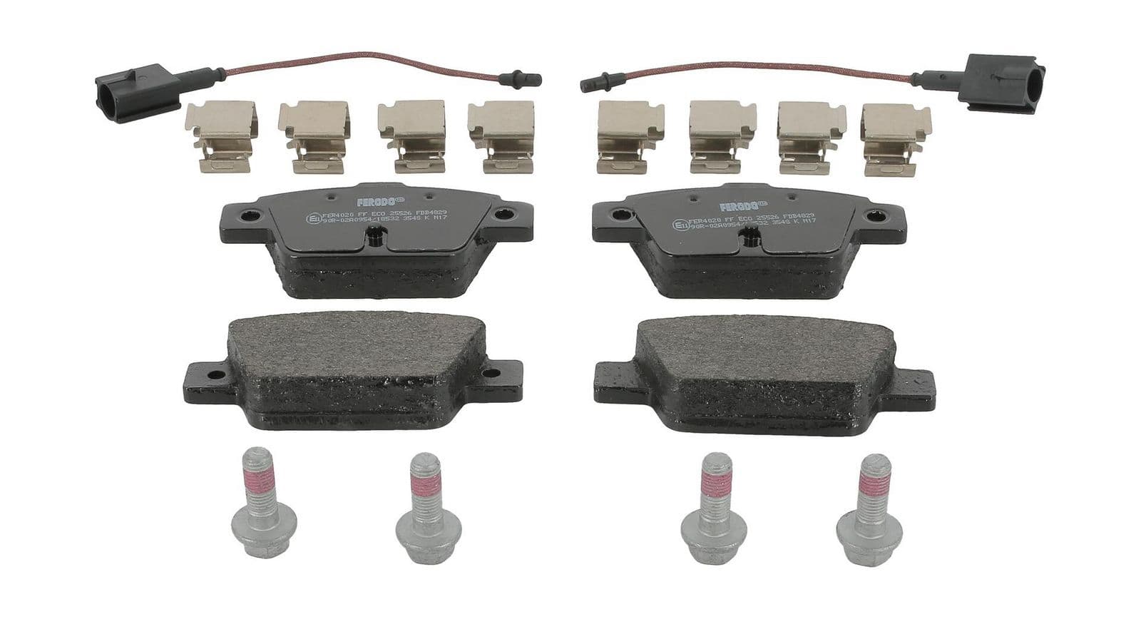 set placute frana,frana disc FERODO PREMIER ECO FRICTION FDB4829