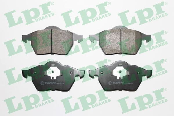 set placute frana,frana disc LPR 05P669