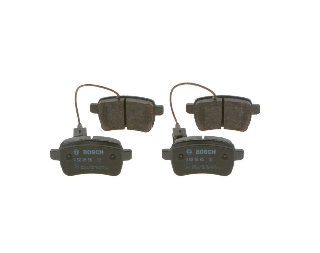 set placute frana,frana disc BOSCH 0 986 495 305