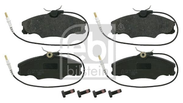 set placute frana,frana disc FEBI BILSTEIN 16221