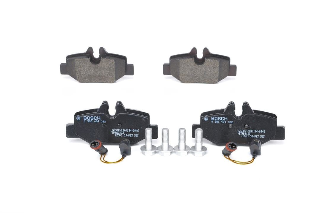 set placute frana,frana disc BOSCH 0 986 494 082
