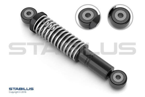 Amortizor vibratii, curea transmisie cu caneluri STABILUS // STAB-O-SHOC® 763462