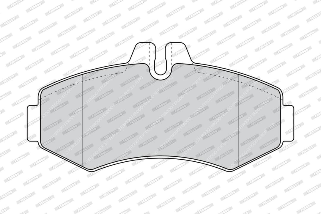 set placute frana,frana disc FERODO PREMIER ECO FRICTION FVR1304