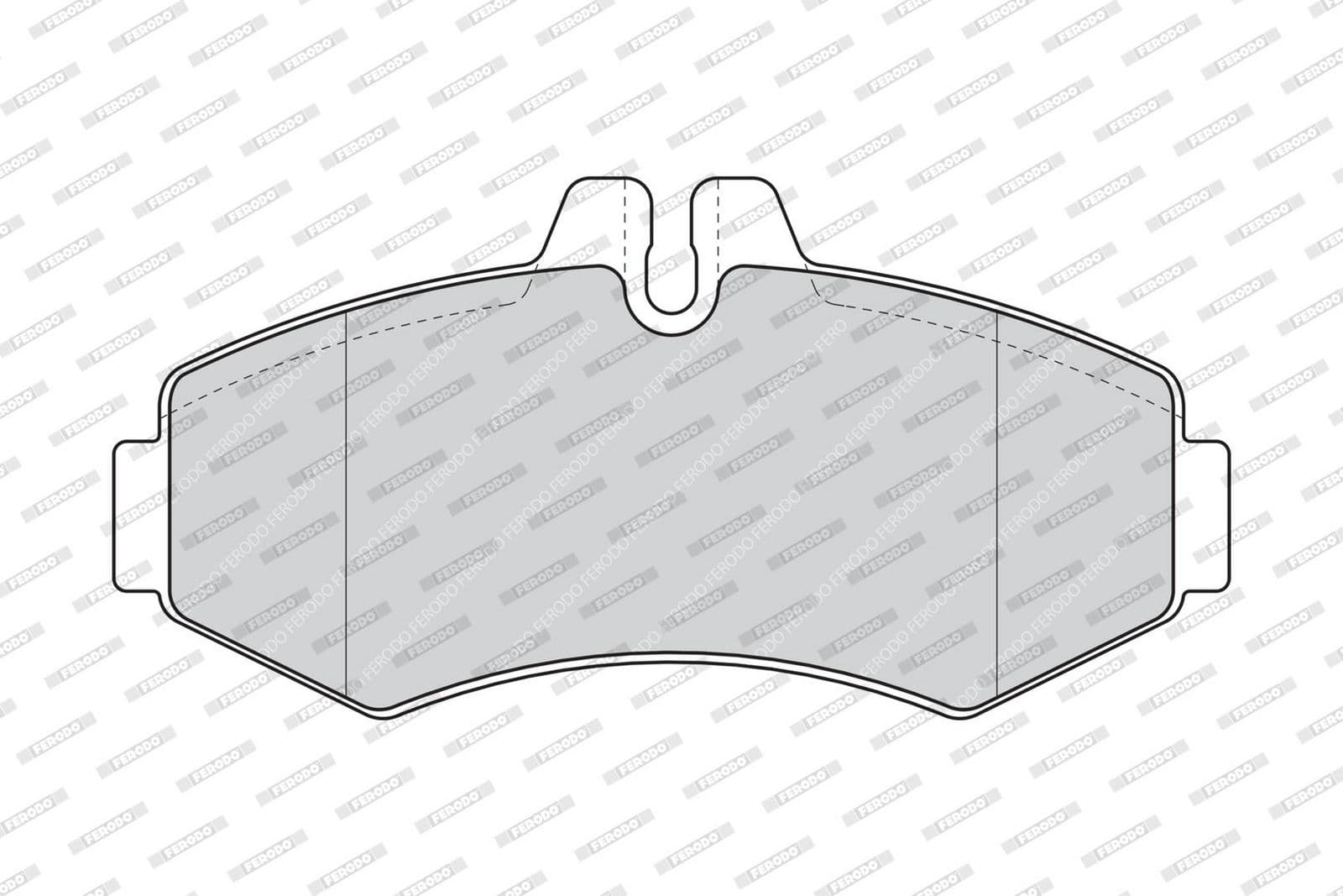set placute frana,frana disc FERODO PREMIER ECO FRICTION FVR1304