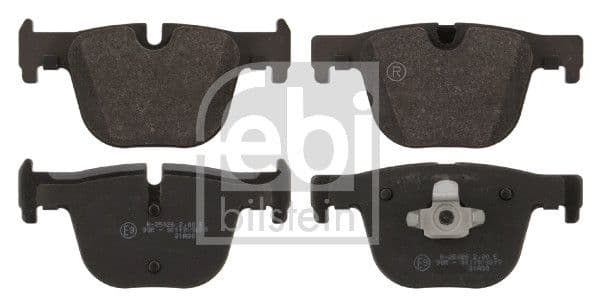 set placute frana,frana disc FEBI BILSTEIN 16867