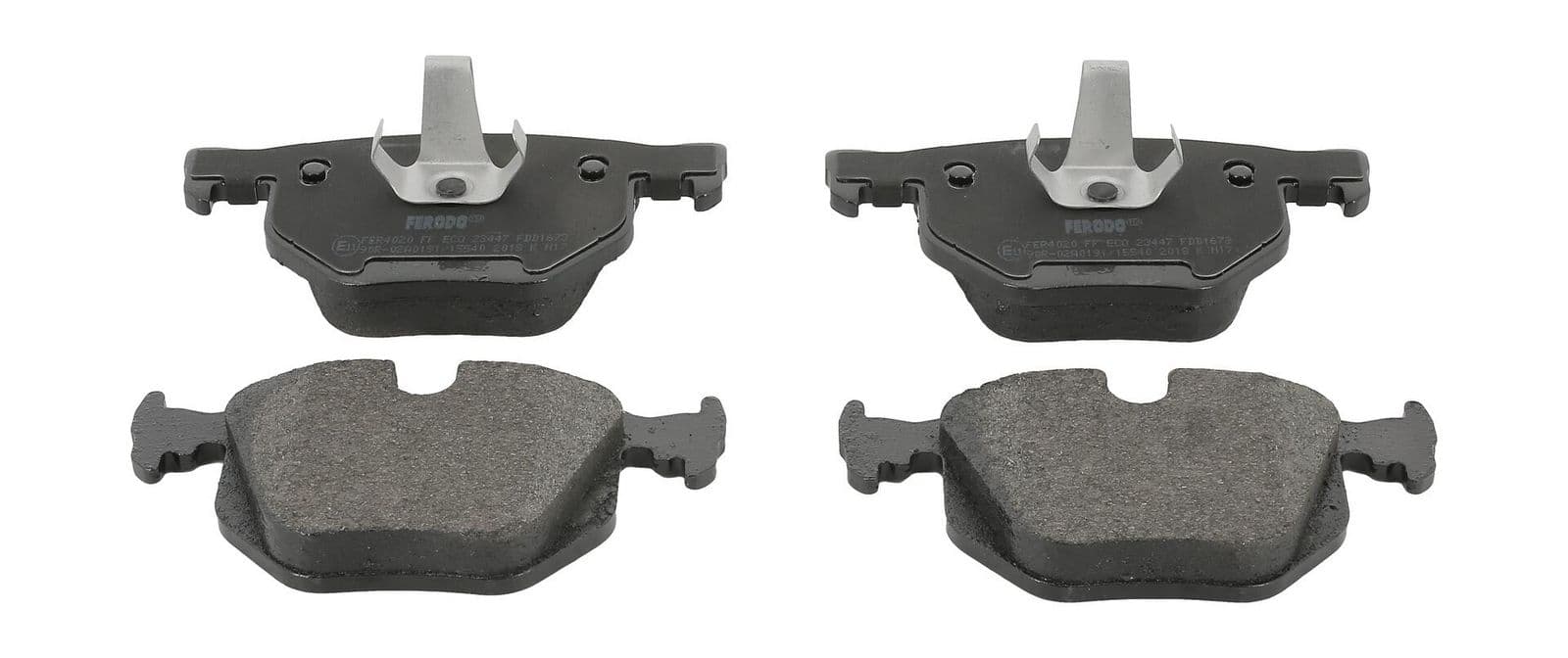 set placute frana,frana disc FERODO PREMIER ECO FRICTION FDB1673