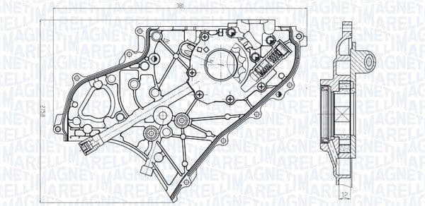 Pompa ulei MAGNETI MARELLI 351516000052