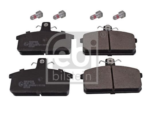 set placute frana,frana disc FEBI BILSTEIN 170857