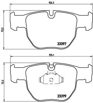 set placute frana,frana disc BREMBO PRIME LINE P 44 012