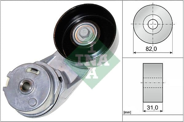 Intinzator curea, curea distributie Schaeffler INA 534 0372 10