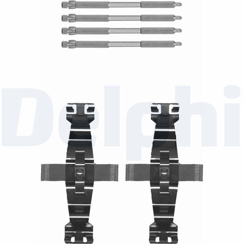 Set accesorii, placute frana DELPHI LX0674