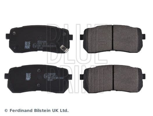 set placute frana,frana disc BLUE PRINT ADG04289