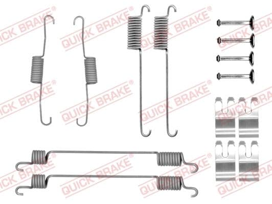 Set accesorii, sabot de frana QUICK BRAKE 105-0030