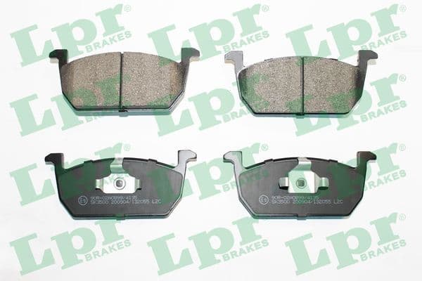 set placute frana,frana disc LPR 05P2055