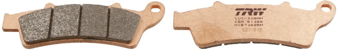 set placute frana,frana disc TRW MCB726SRM