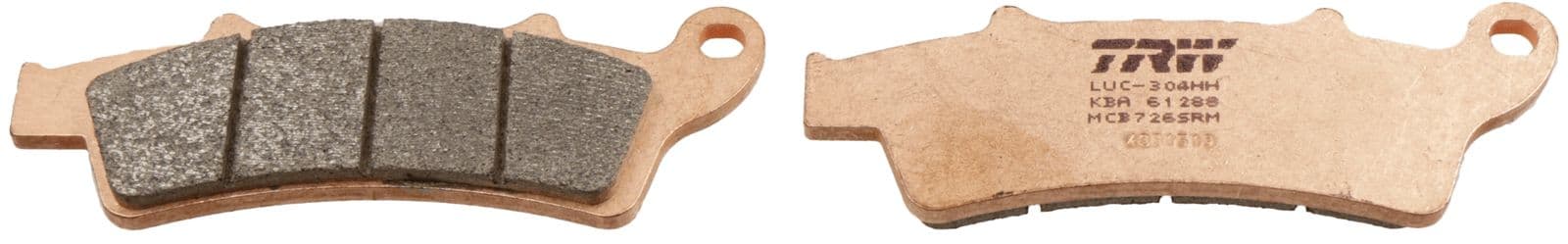 set placute frana,frana disc TRW MCB726SRM