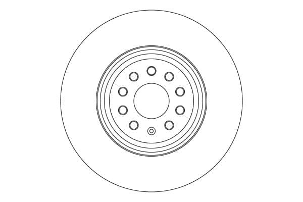Disc frana TRW DF6770S