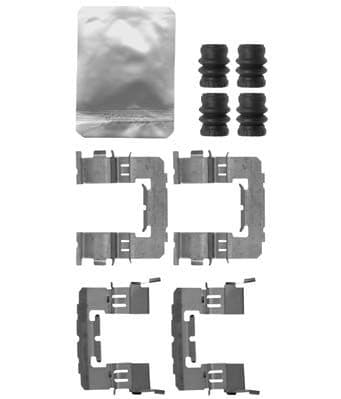 Set accesorii, placute frana METZGER 109-1891