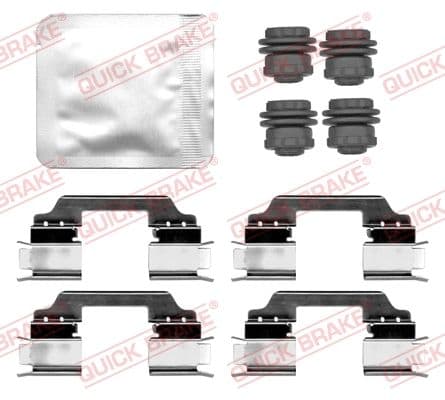 Set accesorii, placute frana QUICK BRAKE 109-0101